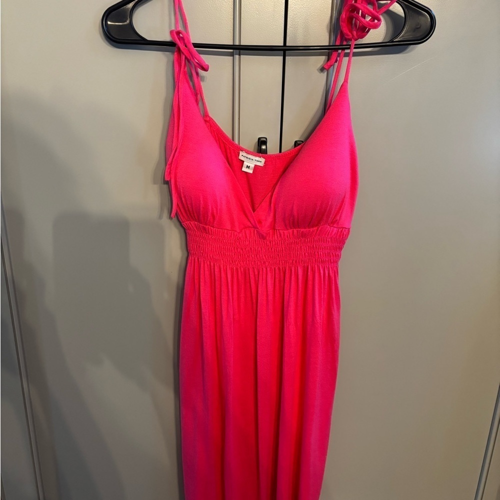 Patricia Timm HOT Pink sundress sz M